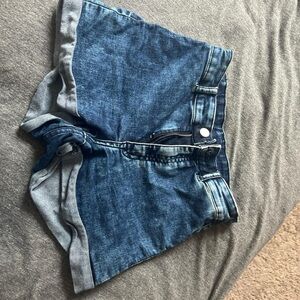 Blue Denim Women's Shorts